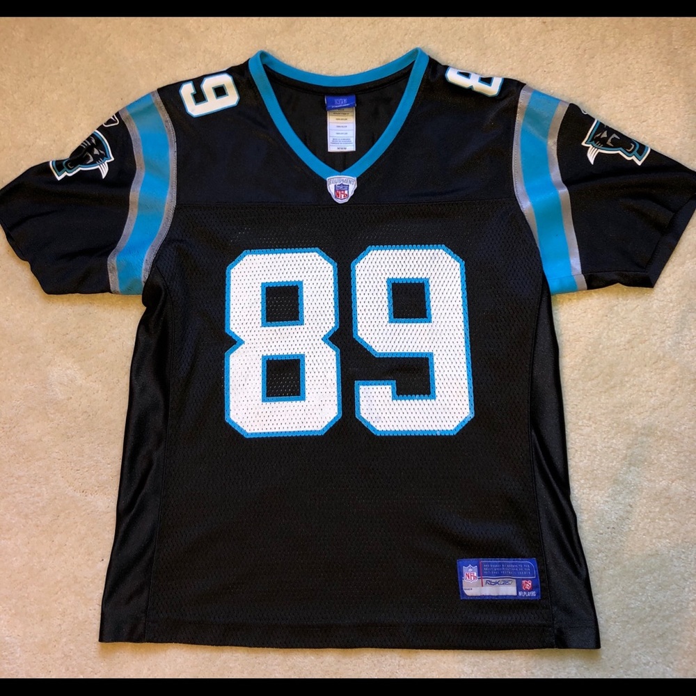 Carolina Panthers Reebok Steve Smith Youth Jersey